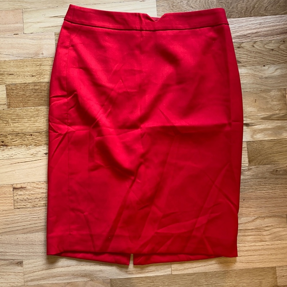 The Limited red business skirt - size 4